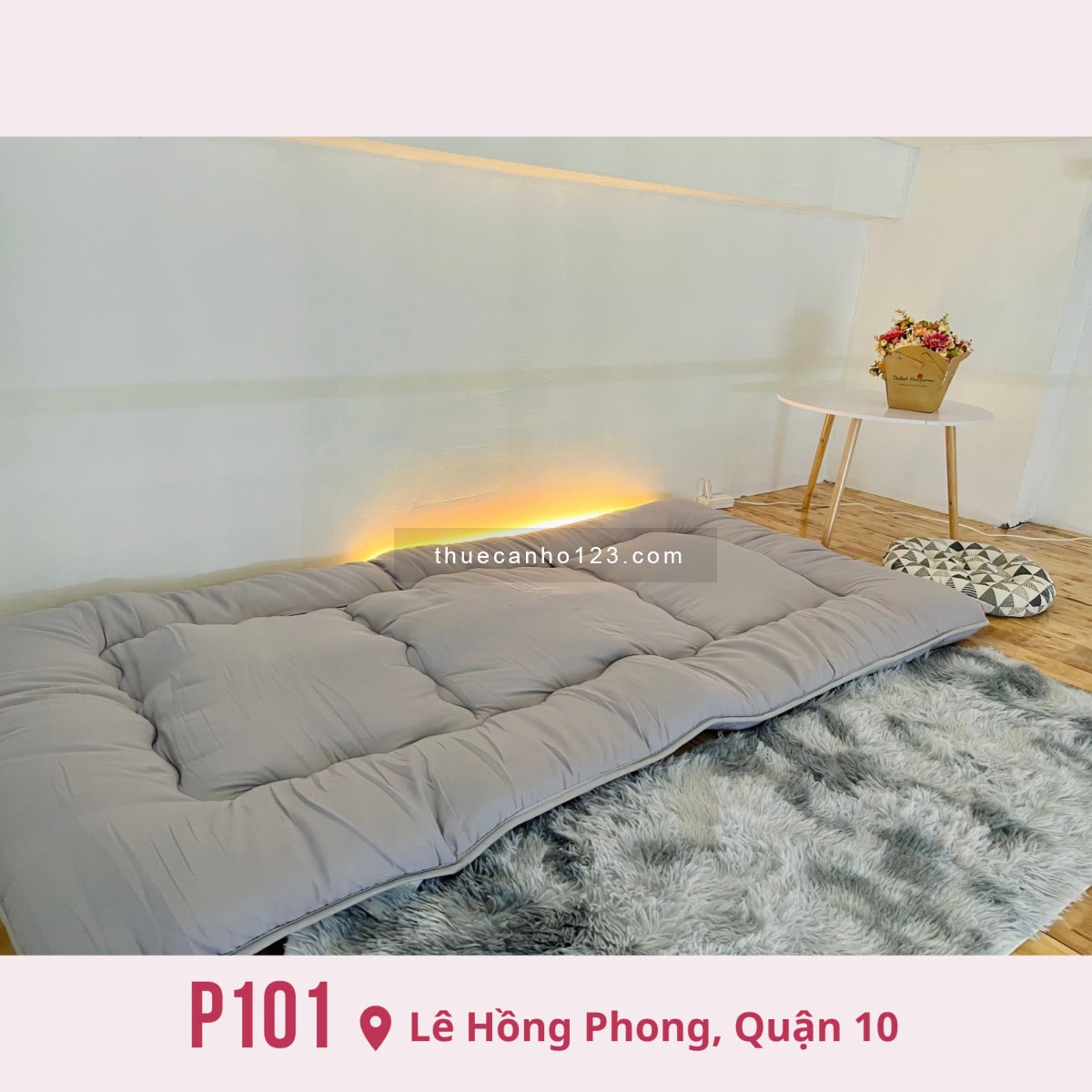 Cho thuê căn duplex (có gác) – Ban công siêu thoáng, gần Đại học Kinh tế, Bách Khoa, KHTN, SG