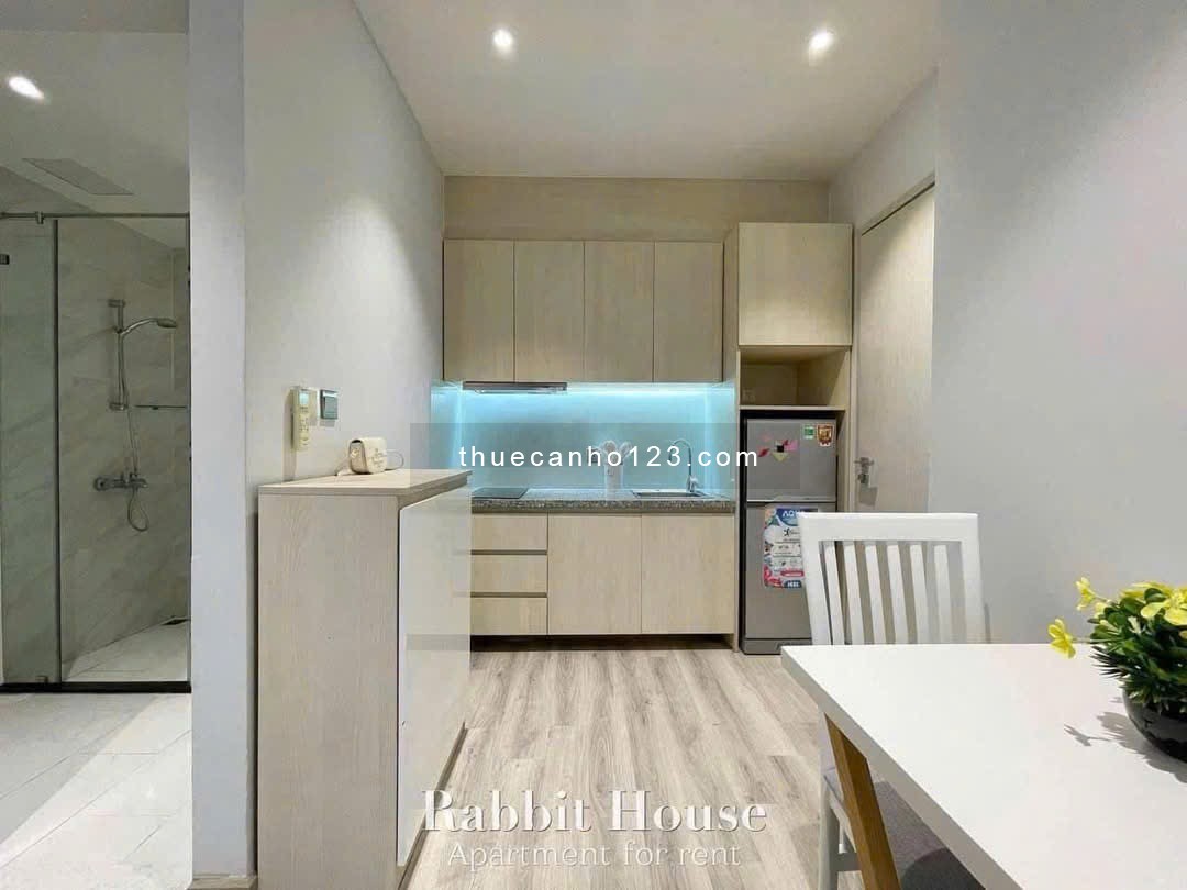 Căn hộ studio 35m² - Gần cầu Thị Nghè - Ban công, cửa sổ lớn, đầy đủ nội thất