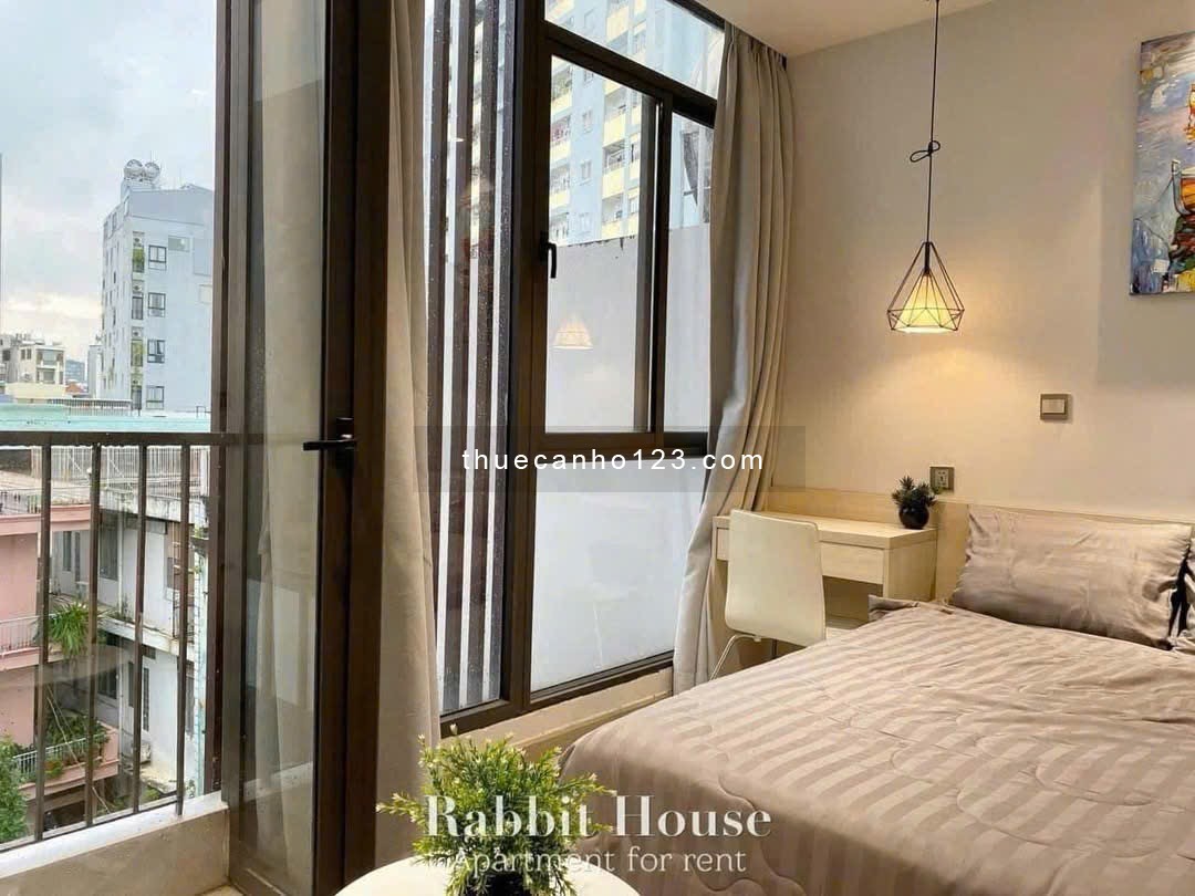 Căn hộ studio 35m² - Gần cầu Thị Nghè - Ban công, cửa sổ lớn, đầy đủ nội thất