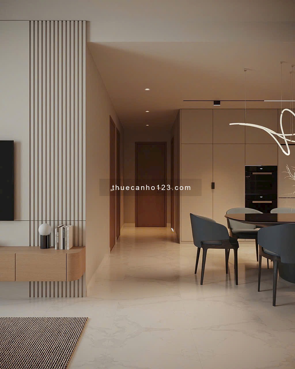 Cho thuê căn hộ cấp The Antonia Phú Mỹ Hưng Quận 7 TP.HCM .( 3PN-2WC ) Nhà mới giá 100% giá cực rẻ