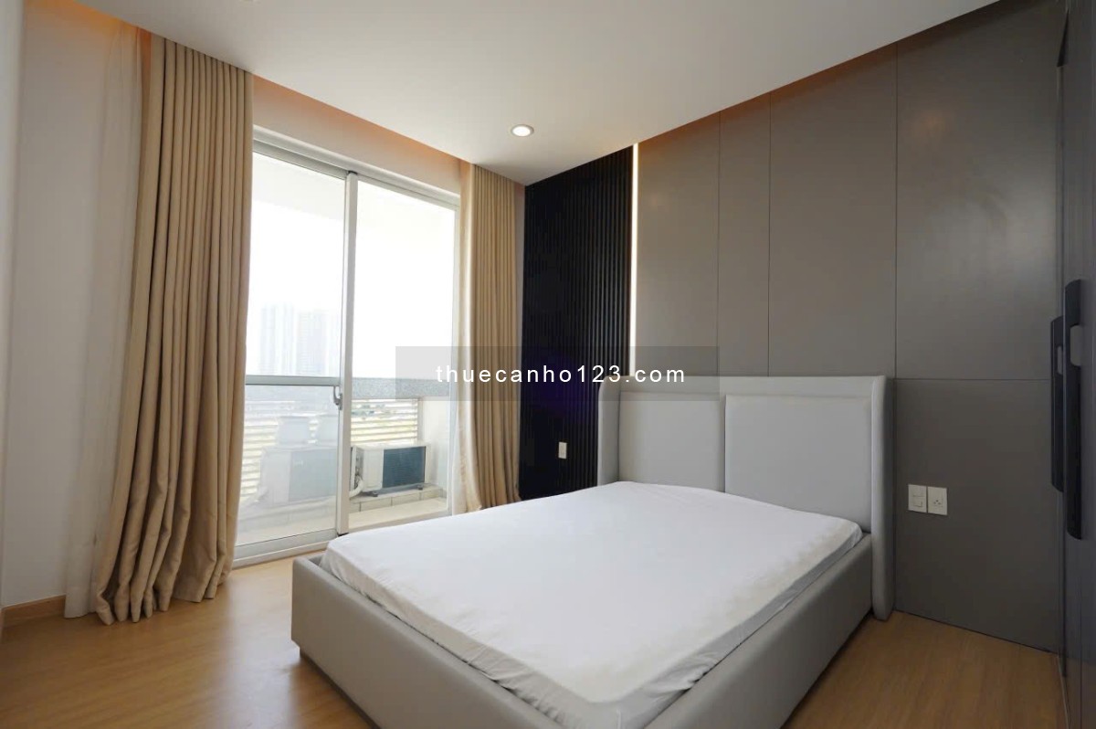 Cho thuê căn hộ River Park 1, 3pn, 129m2 52tr/thg căn góc vị trí đẹp. Lh: 0911022907