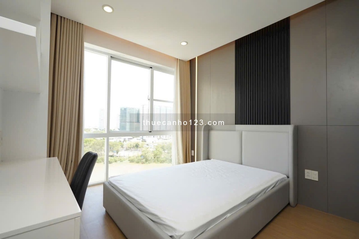 Cho thuê căn hộ River Park 1, 3pn, 129m2 52tr/thg căn góc vị trí đẹp. Lh: 0911022907