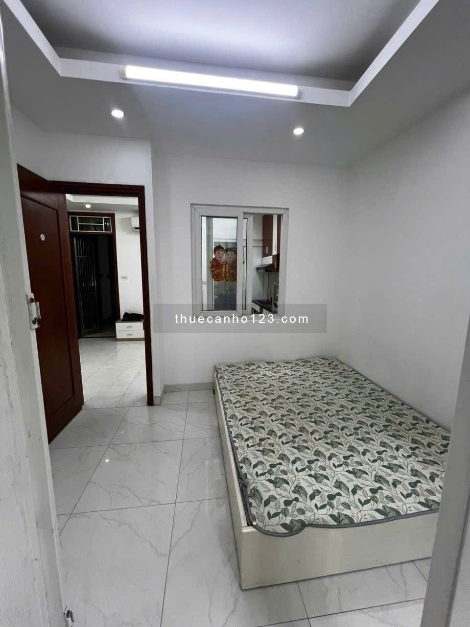 Chung cư 590 CMT8, P11, Q3: 1p ngủ, ban công, 50m2, 6tr5/tháng, Lầu 4