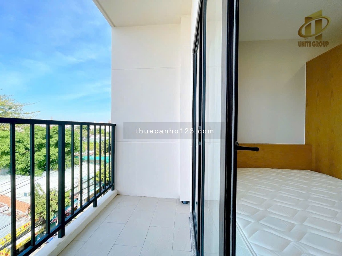 Cho thuê studio ban công Q7, gần chợ Tân Quy, chợ Tân Mỹ, Bách Hoá Xanh, gần Lotte Mart, quán ăn.