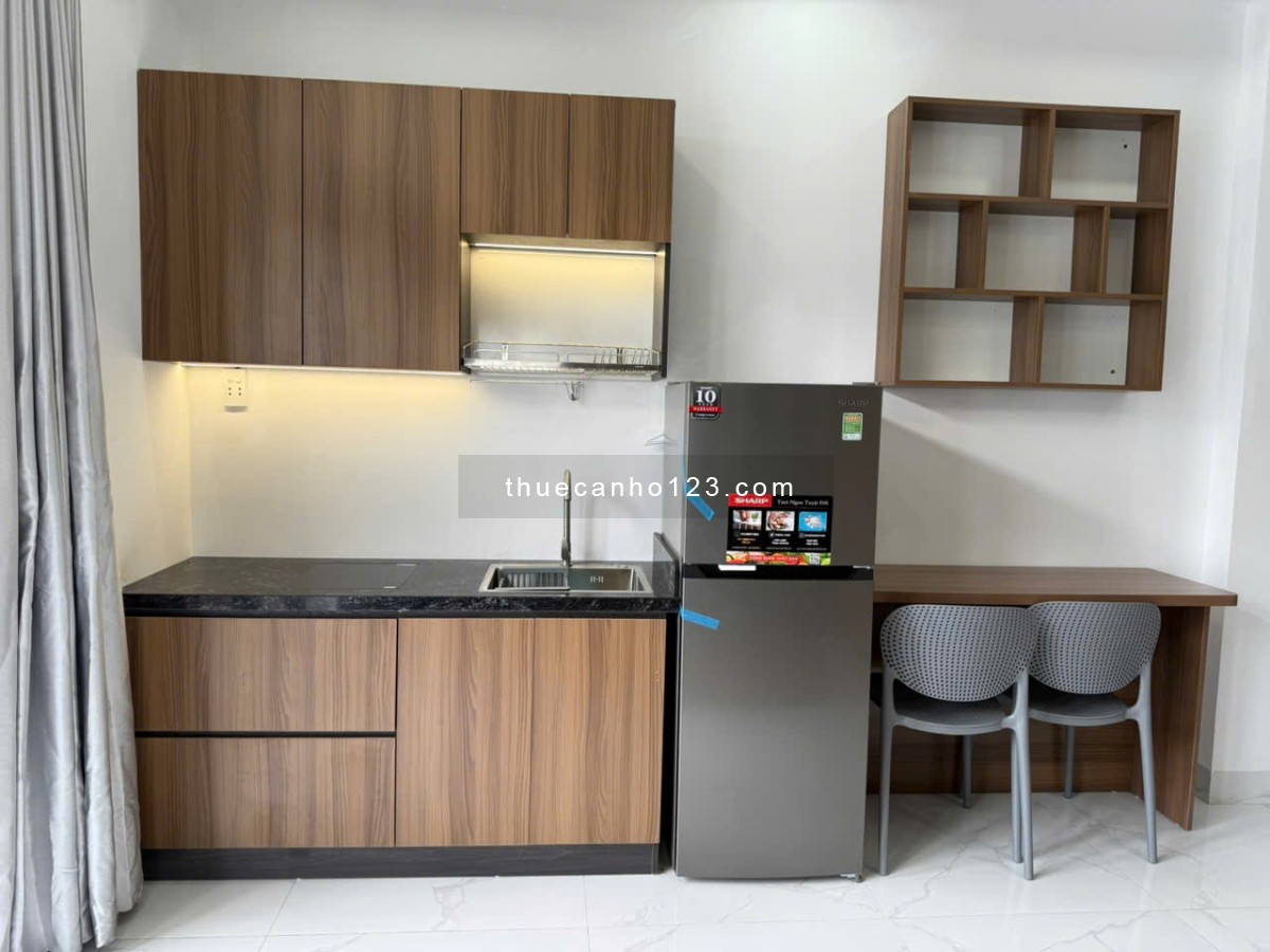 Căn hộ dịch vụ full nội thất, ngay Bình Thạnh, gần chợ Bà Chiểu và Đại học Văn Lang- LH:0932985900