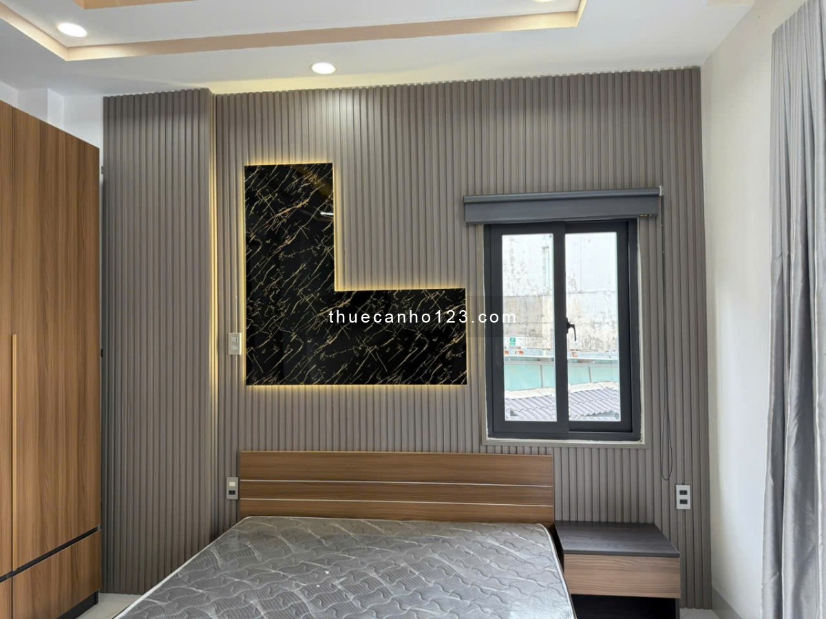 Căn hộ dịch vụ full nội thất, ngay Bình Thạnh, gần chợ Bà Chiểu và Đại học Văn Lang- LH:0932985900