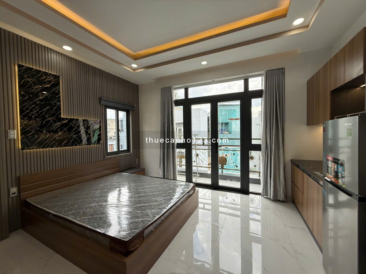 Căn hộ dịch vụ full nội thất, ngay Bình Thạnh, gần chợ Bà Chiểu và Đại học Văn Lang- LH:0932985900