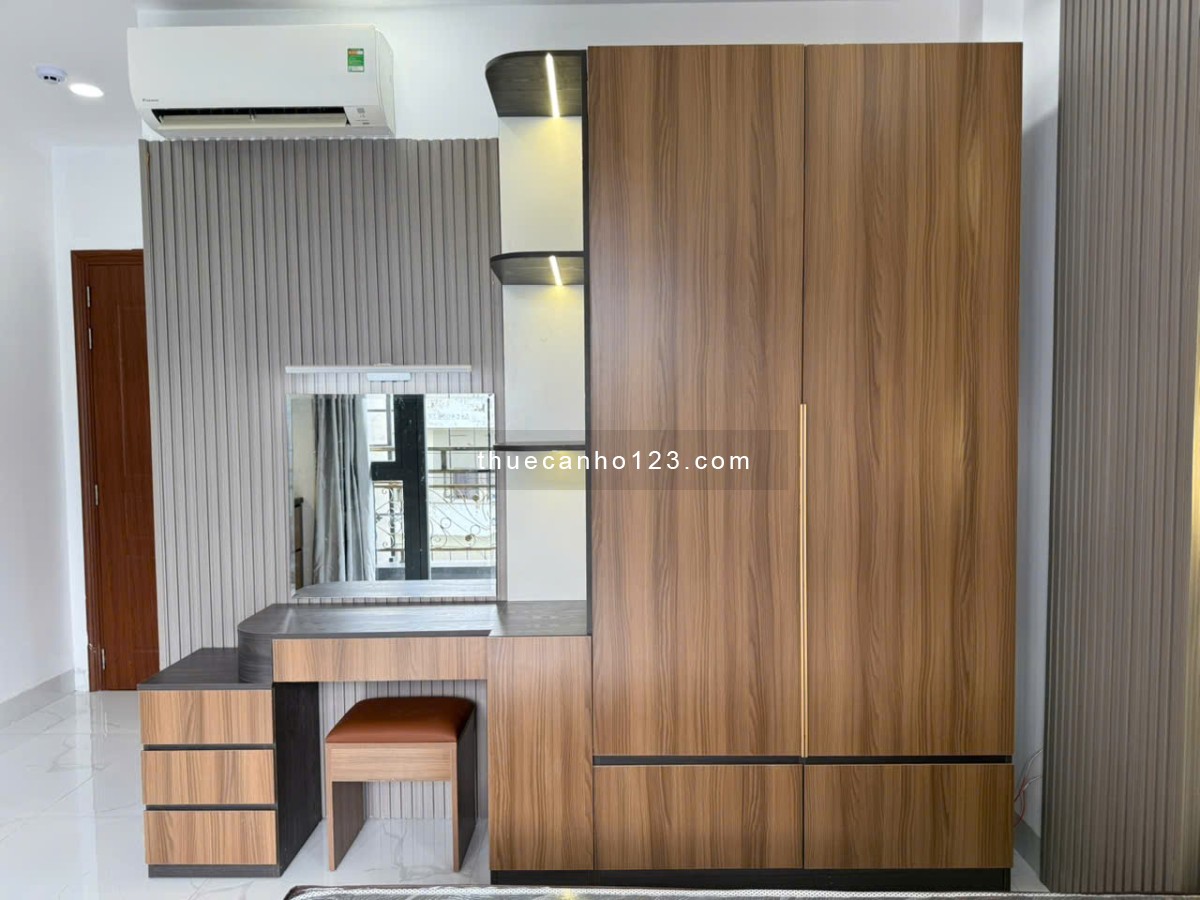 Căn hộ dịch vụ full nội thất, ngay Bình Thạnh, gần chợ Bà Chiểu và Đại học Văn Lang- LH:0932985900