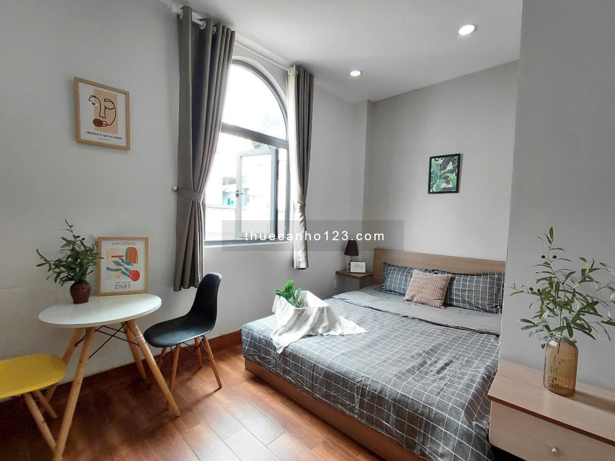 Căn Hộ Mới, Full Nội Thất, Thang Máy, Hầm Xe. Ngay Nguyễn Gia Trí, Hutech, Hồng Bàng, GTVT, FTU,...