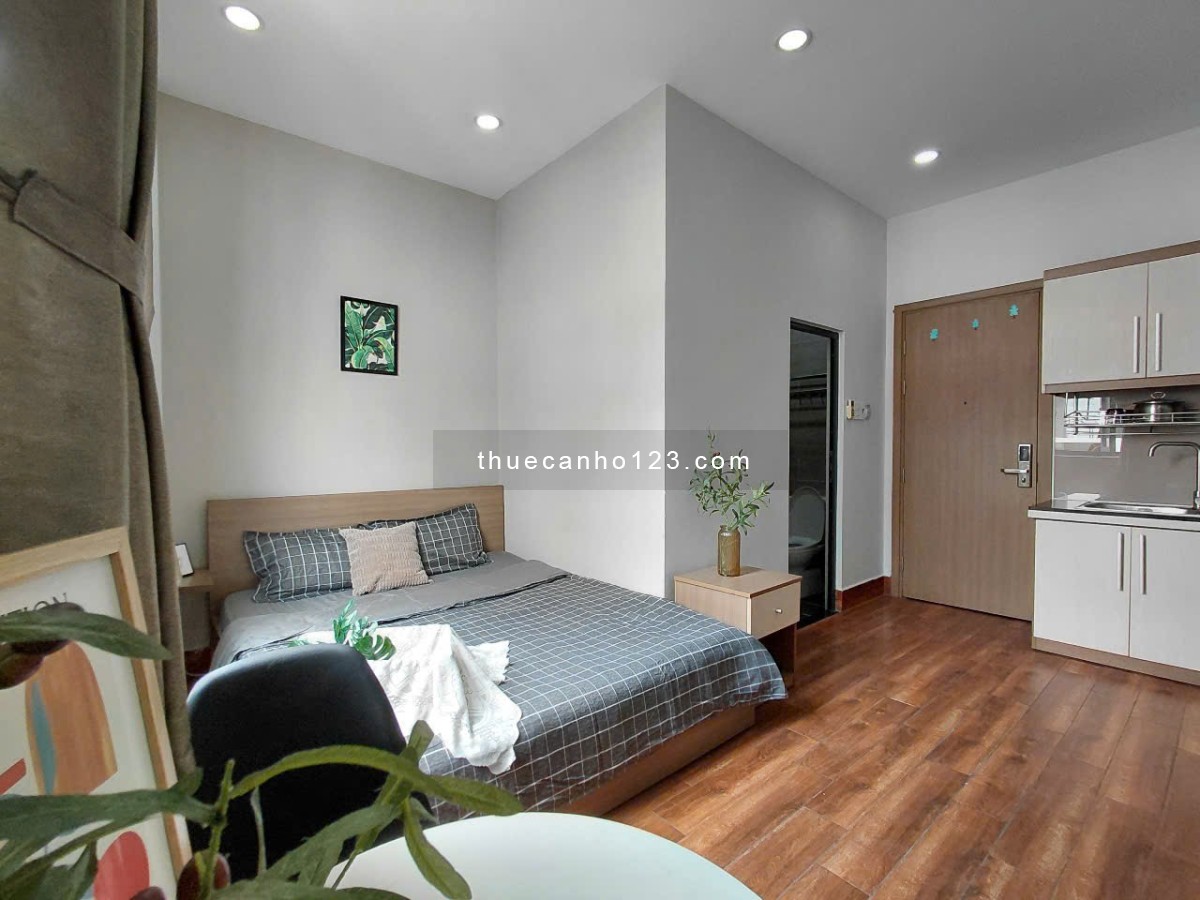 Căn Hộ Mới, Full Nội Thất, Thang Máy, Hầm Xe. Ngay Nguyễn Gia Trí, Hutech, Hồng Bàng, GTVT, FTU,...