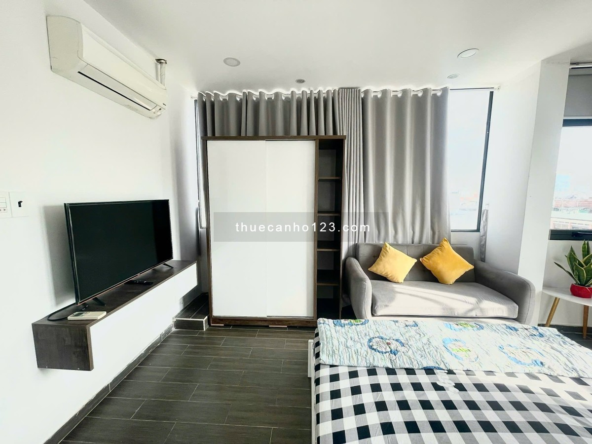  Căn Hộ 1PN Tách Bếp – Rộng Rãi Thoáng Mát – Full Nội Thất – Ban Công – Ngay Phó Đức Chính, BT