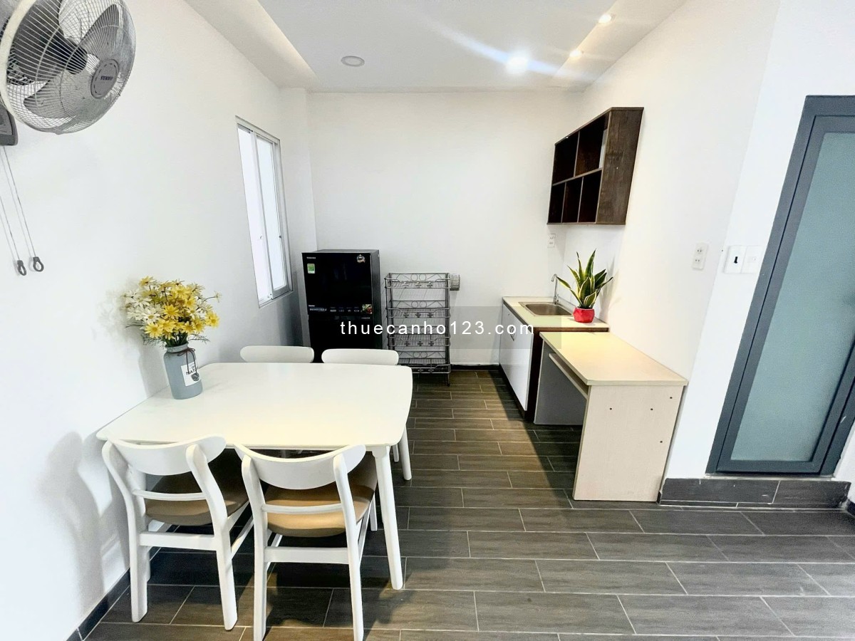  Căn Hộ 1PN Tách Bếp – Rộng Rãi Thoáng Mát – Full Nội Thất – Ban Công – Ngay Phó Đức Chính, BT