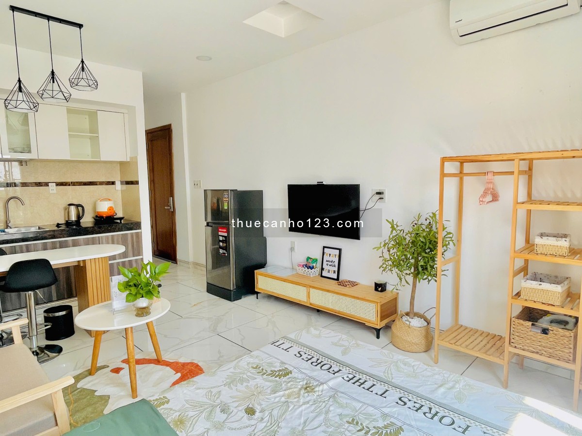 Hệ Thống Căn Hộ Studio, Full Nội Thất Mới Keng, Cửa Sổ Lớn, Bảo vệ 24/7 an ninh gần Ngã Tư Hàng Xanh
