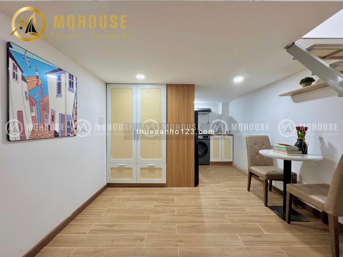 Duplex Mới 100% Full Nội Thất Cao Cấp. Ở 2-4 Bạn. Ngay Đại Học VLU, IUH. Toà Thang Máy, Bảo Vệ