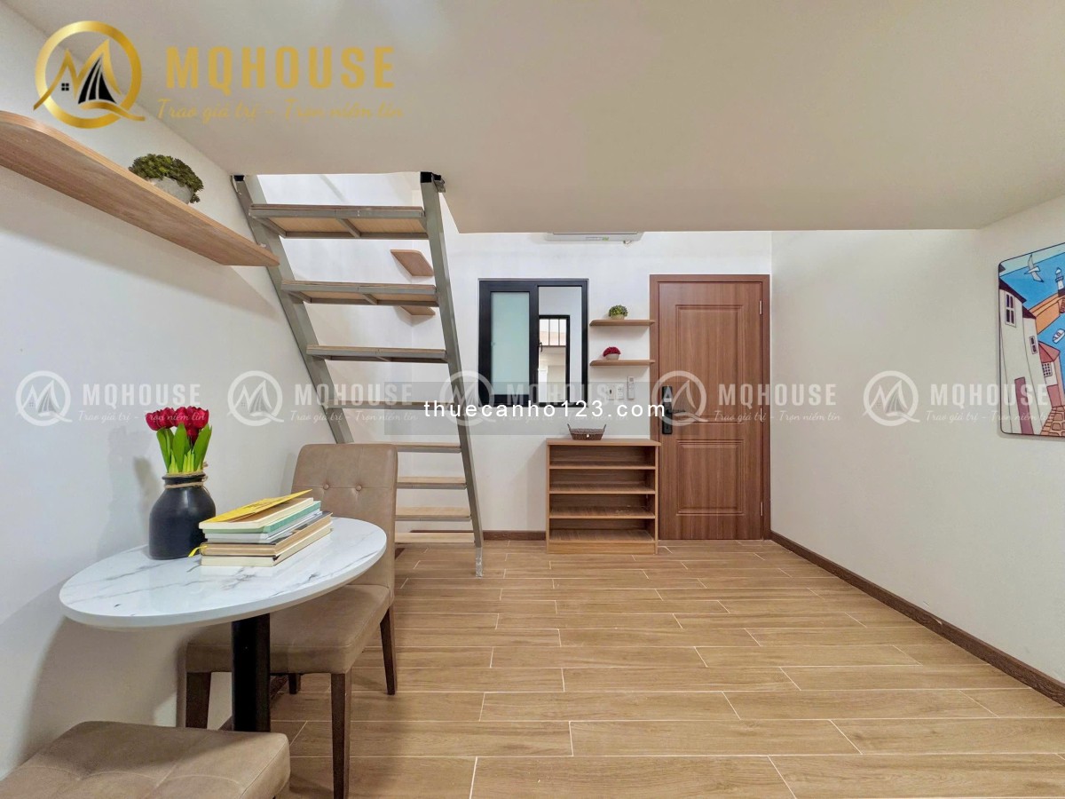Duplex Mới 100% Full Nội Thất Cao Cấp. Ở 2-4 Bạn. Ngay Đại Học VLU, IUH. Toà Thang Máy, Bảo Vệ