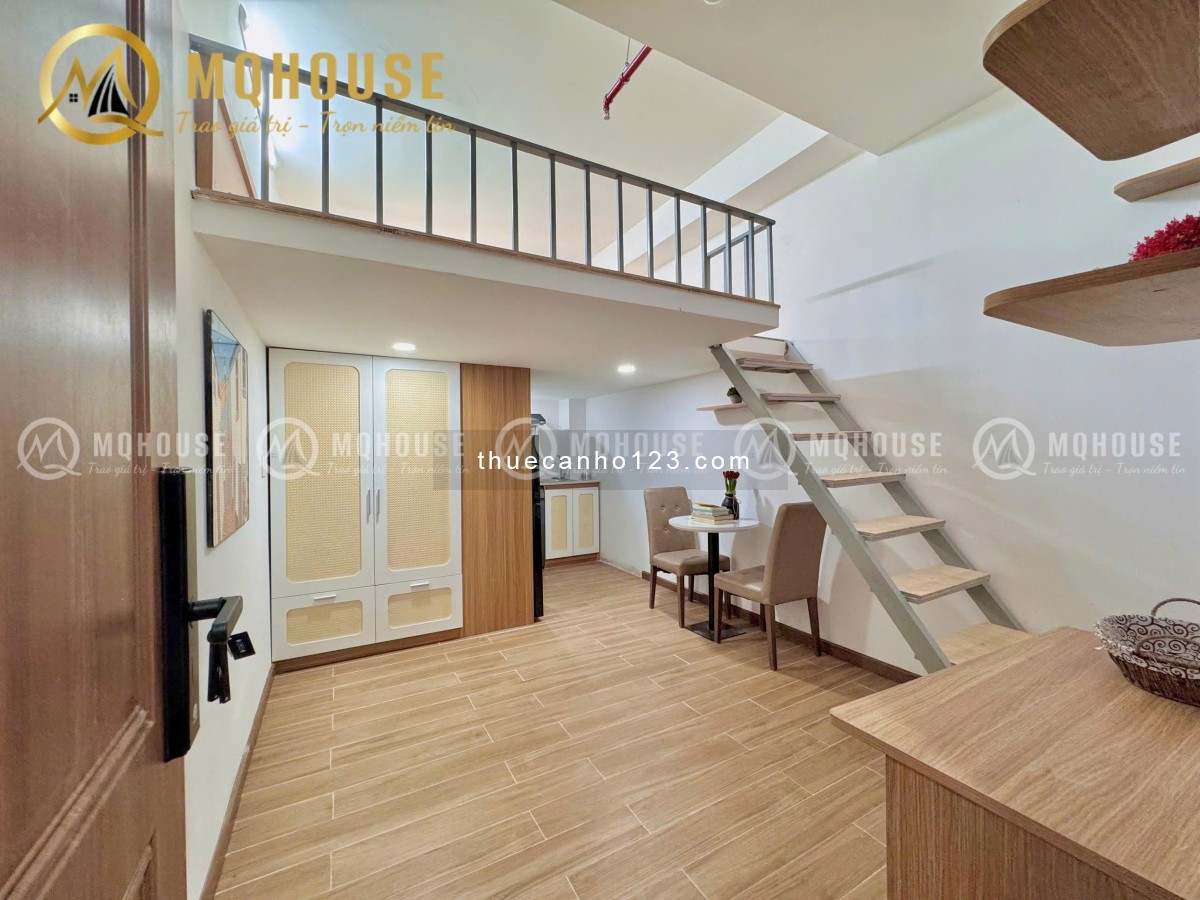 Duplex Mới 100% Full Nội Thất Cao Cấp. Ở 2-4 Bạn. Ngay Đại Học VLU, IUH. Toà Thang Máy, Bảo Vệ