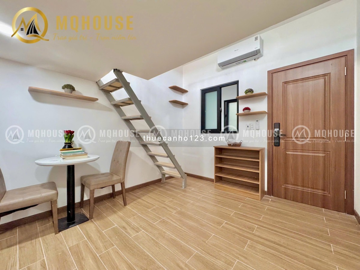 Duplex Mới 100% Full Nội Thất Cao Cấp. Ở 2-4 Bạn. Ngay Đại Học VLU, IUH. Toà Thang Máy, Bảo Vệ