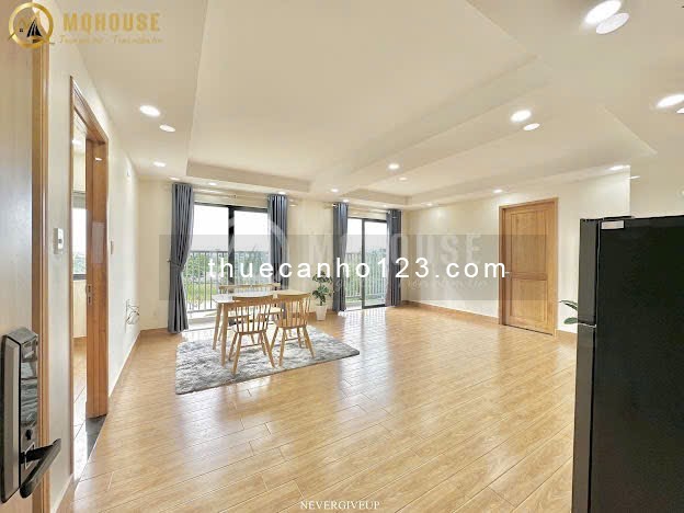 Chung Cư 2 Phòng Ngủ, 2 WC, Balcony Rộng 76m2. Full Nội Thất, Bảo Vệ. Ngay Đại Học Văn Lang