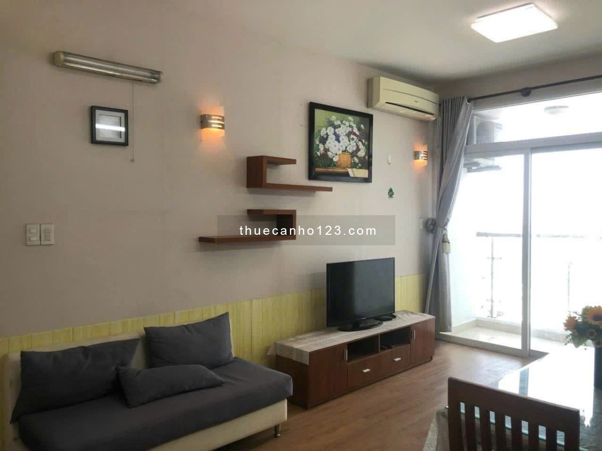 Chung cư Screc, Trường Sa, Quận 3, 87m2, 2PN, Căn Góc, 13tr/tháng, Nội thất