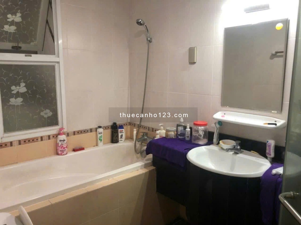 Chung cư Screc, Trường Sa, Quận 3, 87m2, 2PN, Căn Góc, 13tr/tháng, Nội thất