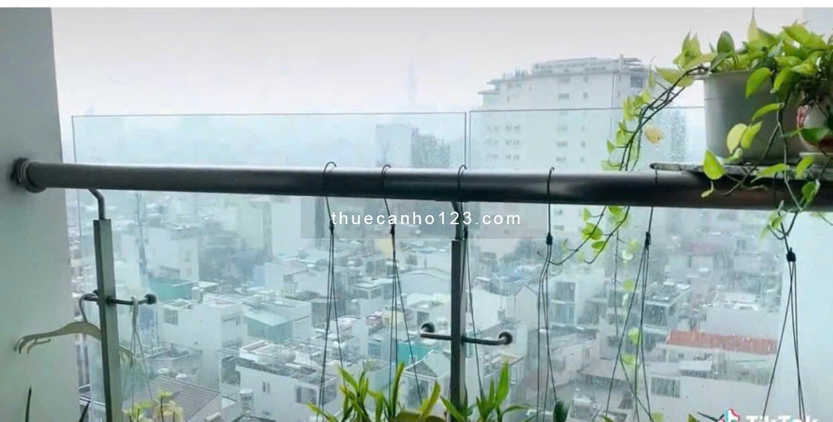 Chung cư Screc, Trường Sa, Quận 3, 87m2, 2PN, Căn Góc, 13tr/tháng, Nội thất