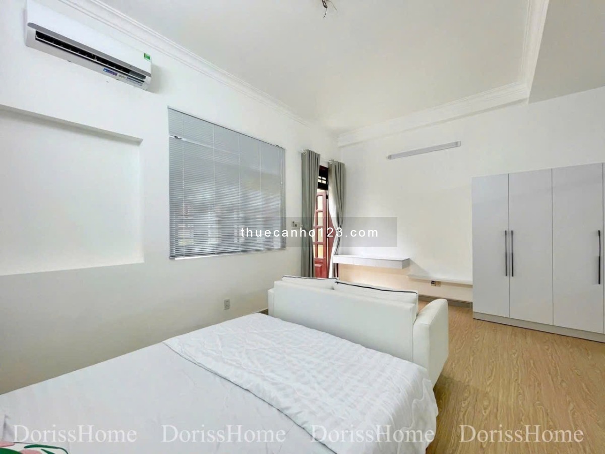 Căn hộ 1 phòng ngủ có ban công full nội thất Tân Định gần ĐH Tài chính marketing và sân bay TSN