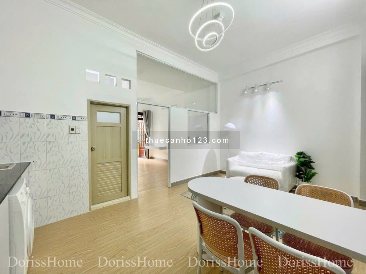 Căn hộ 1 phòng ngủ có ban công full nội thất Tân Định gần ĐH Tài chính marketing và sân bay TSN