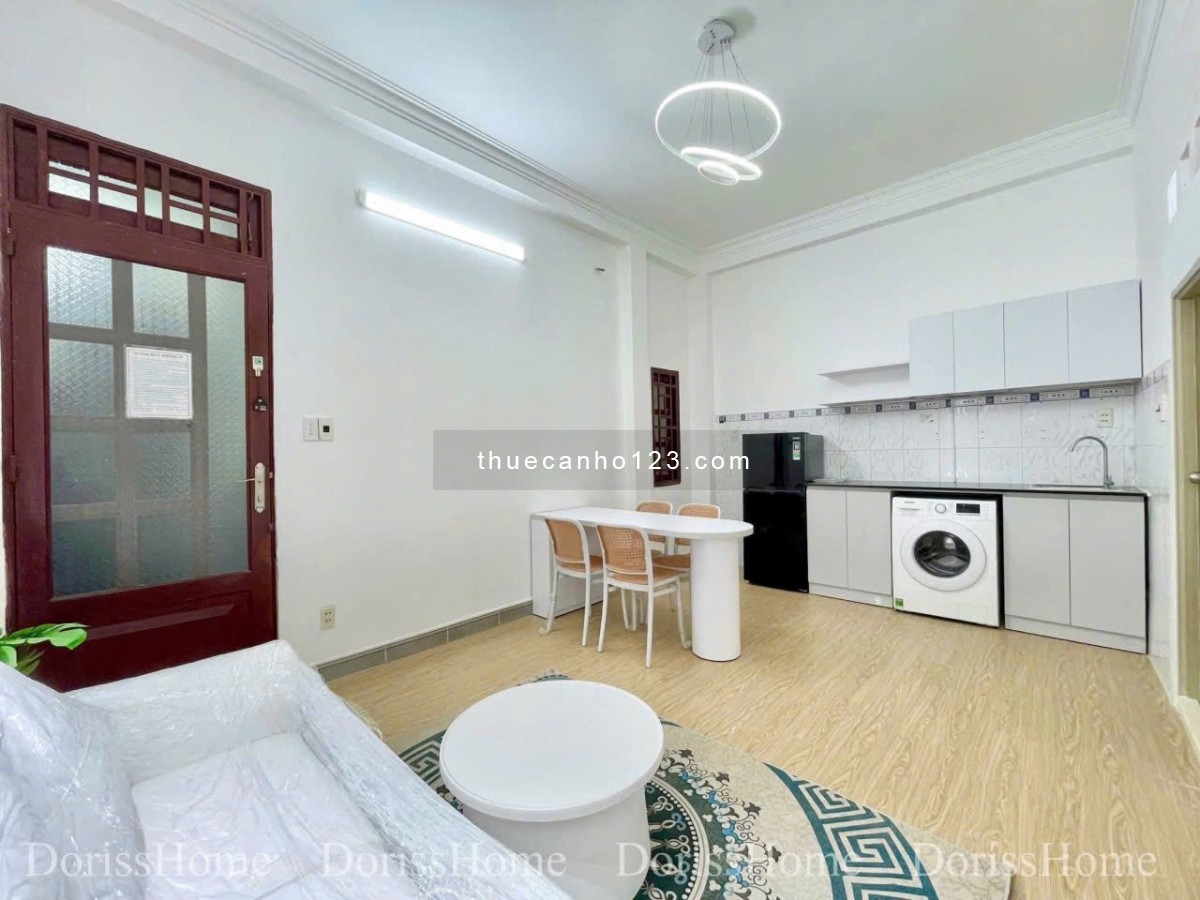 Căn hộ 1 phòng ngủ có ban công full nội thất Tân Định gần ĐH Tài chính marketing và sân bay TSN