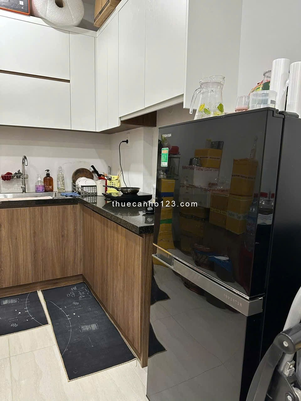 Chung cư Lotus, Trịnh Đình Thảo, TP: 60m2, 2p ngủ, nội thất, 7tr5