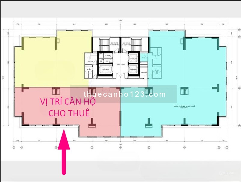 Chính chủ cho thuê căn hộ cao cấp BMC Quận 1, 134m2,căn góc 3PN 3WC, full nội thất, Giá thuê 22tr/th