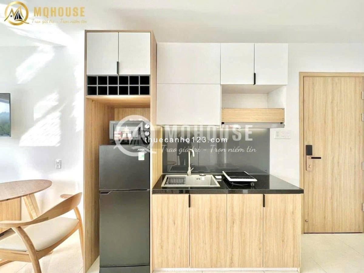 CH xinh - Nội thất xịn, DT 40m2, hầm xe, thang máy, bãi đỗ ô tô - Nguyễn Ngọc Phương, gần Q1