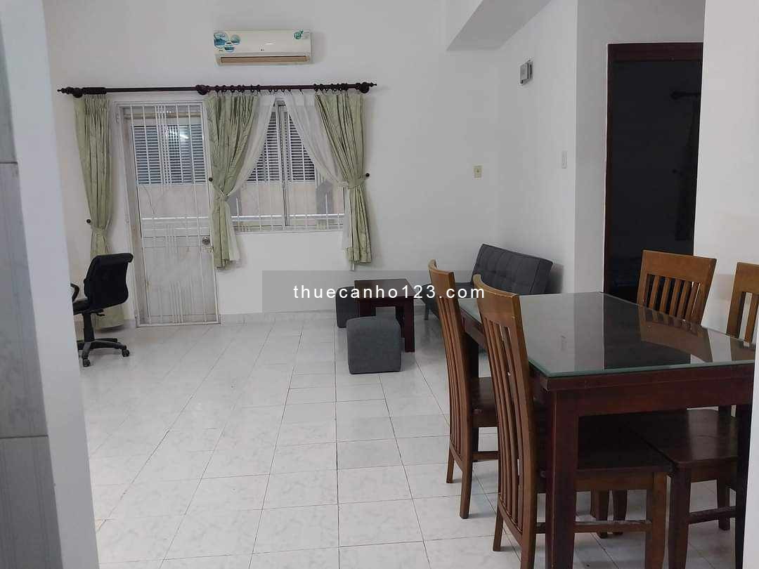 Cần cho thuê gấp căn hộ Vạn đô Q4 , Dt 85m2, 2phòng ngủ, nhà có nội thất đầy đủ, nhà rộng thoáng má