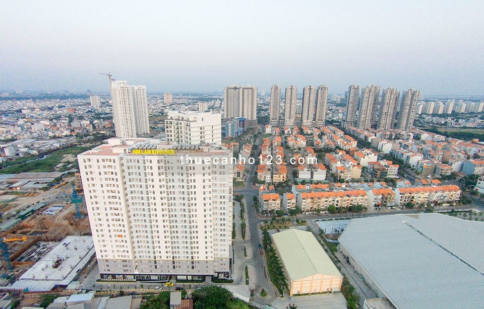 Cho thuê căn hộ Him Lam Riverside Quận 7, 78m² 2PN 2WC Xem nhà LH Dương 0906388825