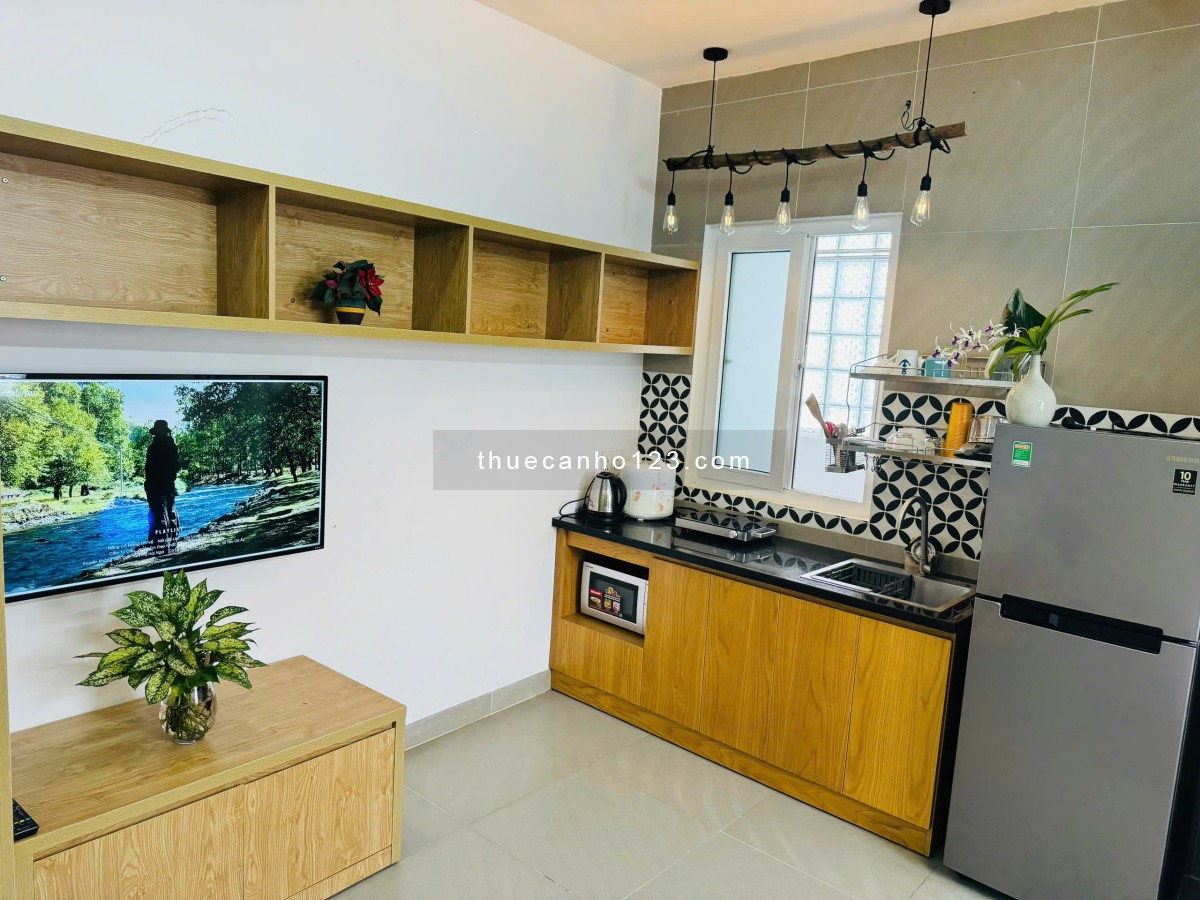 Căn hôk Studio có gu full nội thất Tân Bình gần Etown Cộng Hoà
