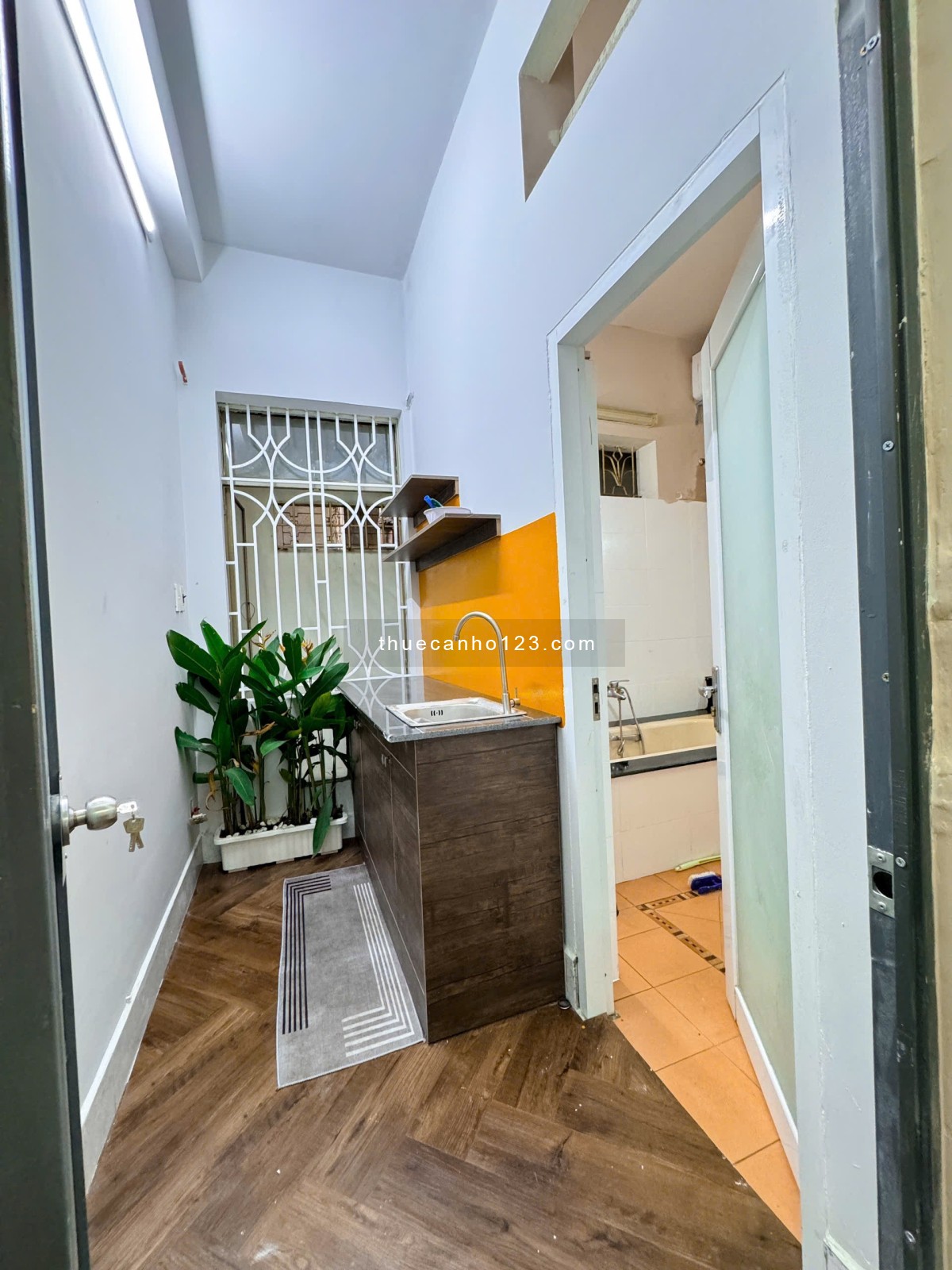 Căn hộ studio tách bếp có gu full nội thất Tân Bình ngay Etown Cộng Hoà