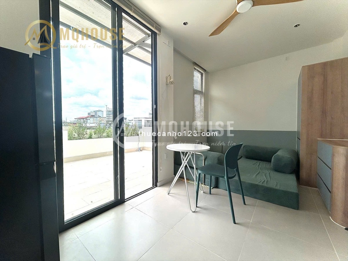 Khai Trương CHDV Cao Cấp - Ban công - Đầy đủ tiện nghi - Gần Trường ĐH Văn Lang