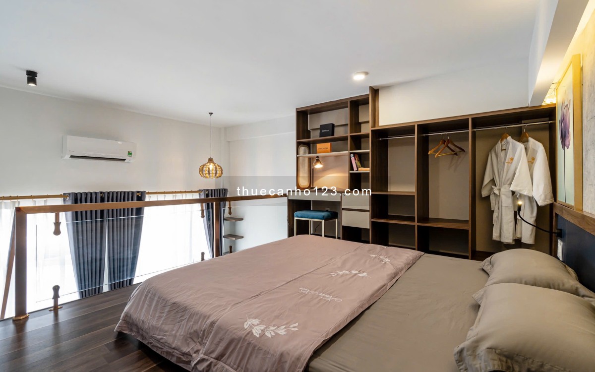 Cho thuê CHDV cao cấp - Ban công - Đầy đủ tiện nghi gần cầu Thị Nghè, Bình Thạnh