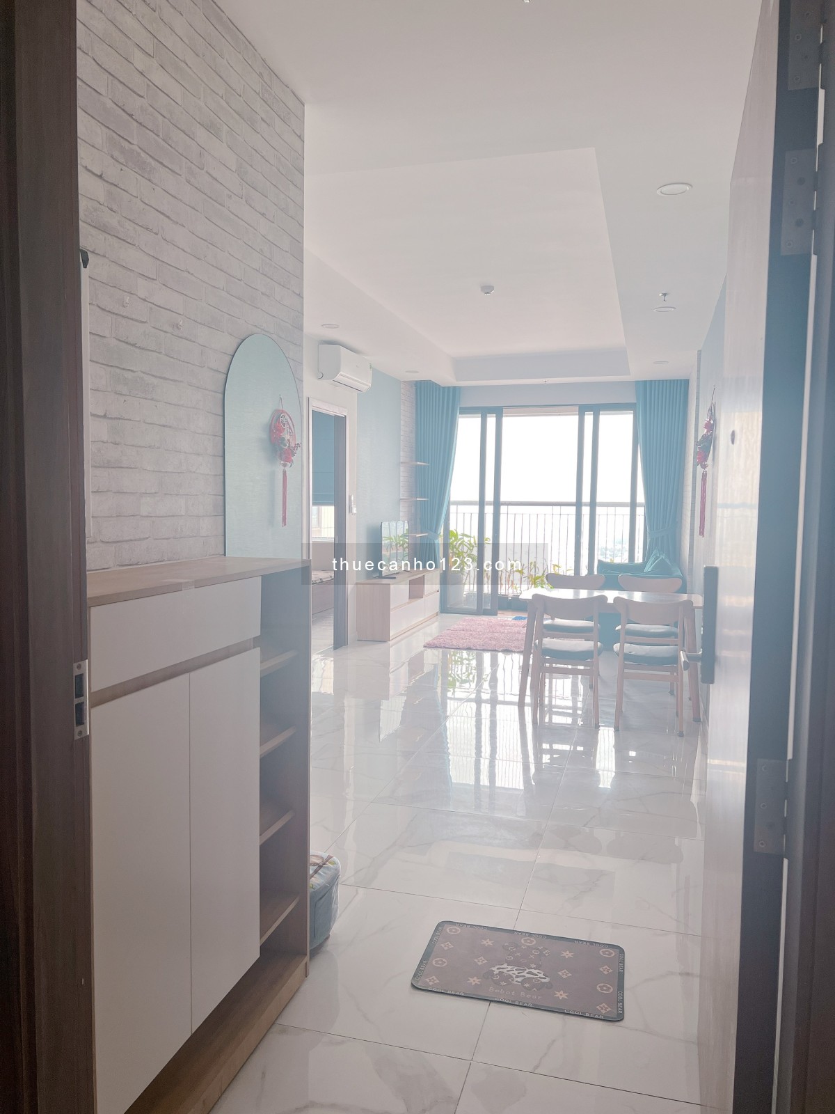 Cho thuê căn hộ mặt tiền Phạm Văn Đồng 3Pn 2wc Full nội thất 12 tr th