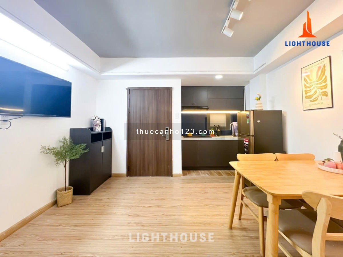 Cho thuê căn hộ 2 phòng ngủ ở ngay Hutech, Ngoại thương, Hồng Bàng, UEF