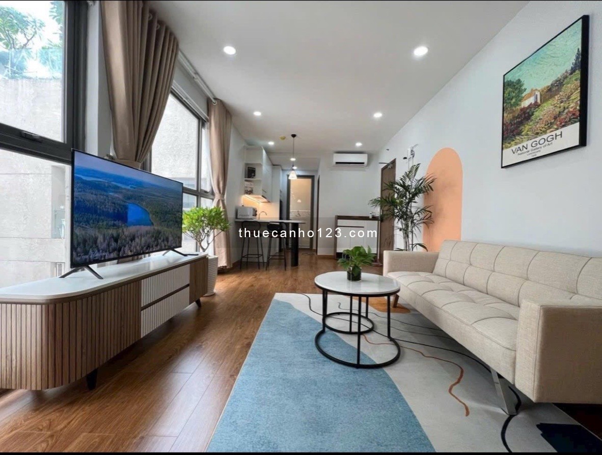 STUDIO MILLENNIUM Q4 35m2 view ban công giá chỉ 12tr/tháng. 0934258331 e Thuỷ