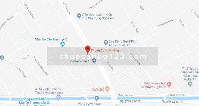 Cho thuê chung cư Huy Hùng (tòa mới)