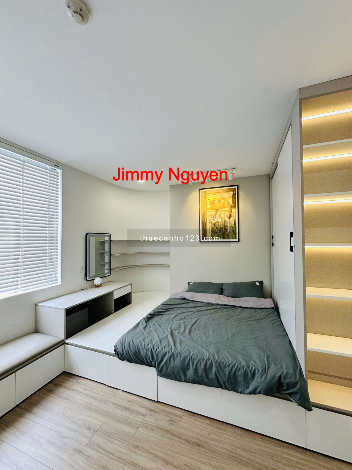 CHO THUÊ CĂN HỘ CAO CẤP 2 PHÒNG NGỦ - Nội thất cao cấp chủ nhà thiết kế ở - Chính chủ đăng tin