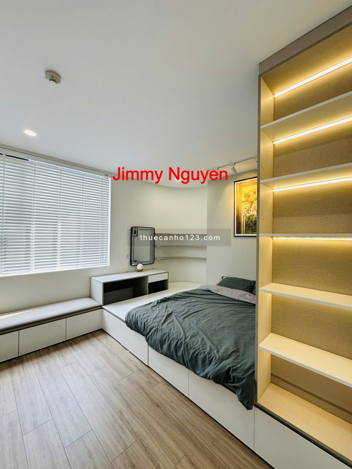 CHO THUÊ CĂN HỘ CAO CẤP 2 PHÒNG NGỦ - Nội thất cao cấp chủ nhà thiết kế ở - Chính chủ đăng tin