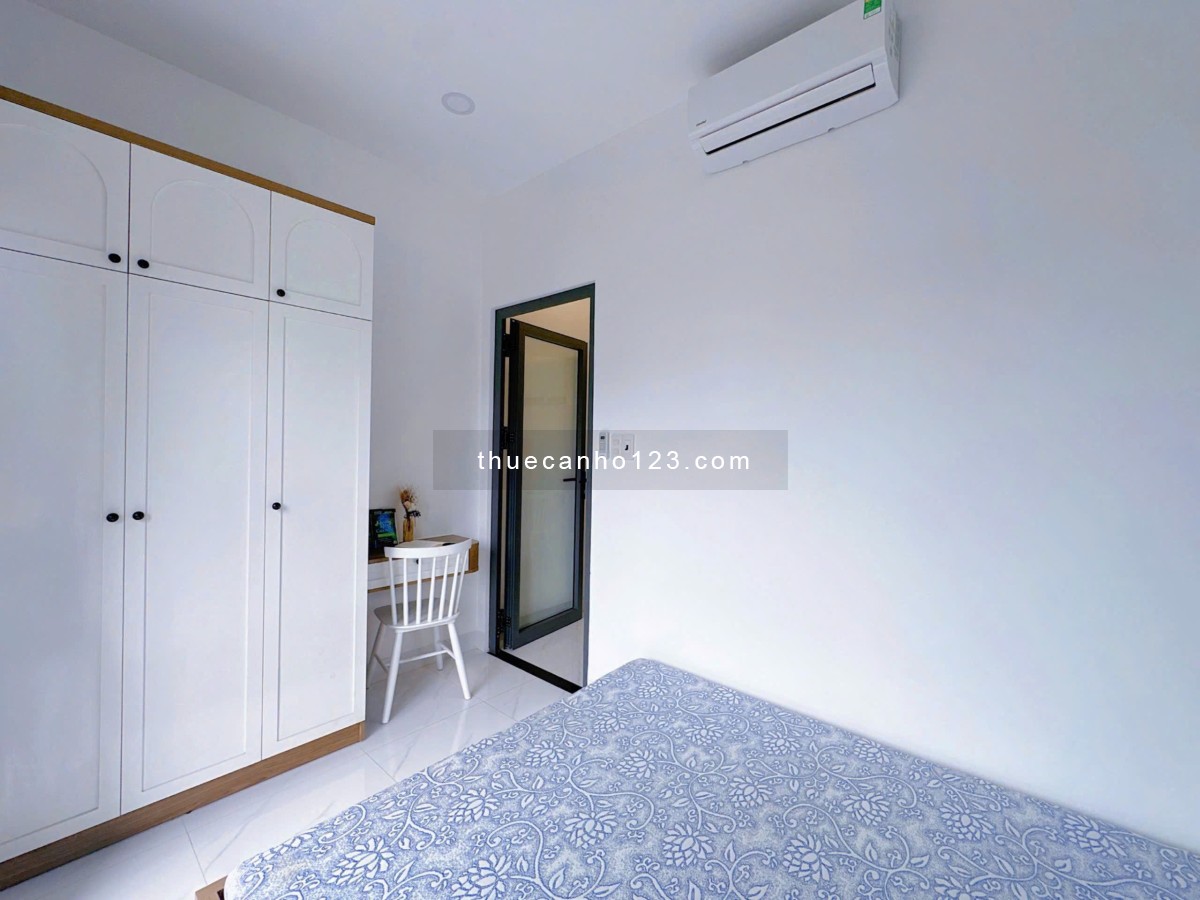 Căn Hộ 2 Phòng Ngủ Ban Công, Full Nội Thất, Thang Máy, Bảo Vệ. Trung Tâm Bình Thạnh Ngay Văn Lang