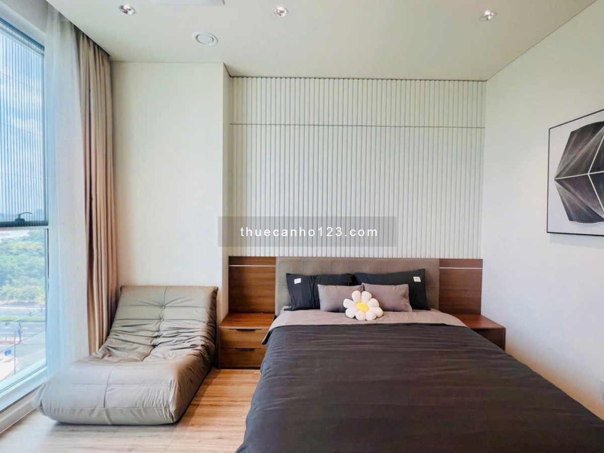 Chuyên cho thuê căn hộ cao cấp Zeit River Thủ Thiêm, 2 phòng ngủ, nội thất cao cấp giá 37 triệutháng