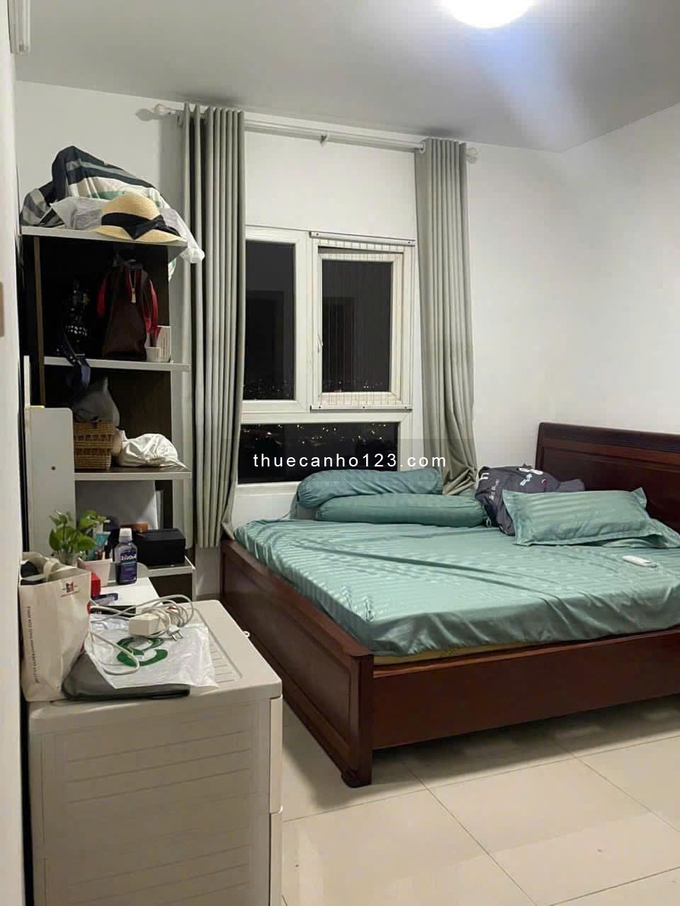 Chung cư IDICO Luỹ Bán Bích, Tân Phú: 60m2, 2p ngủ, 1wc, có nt 8tr/tháng