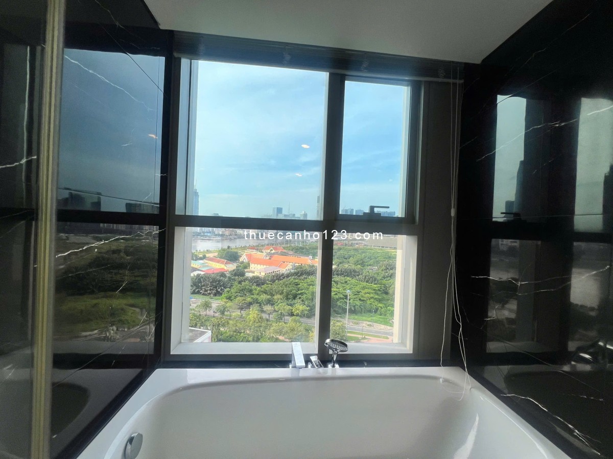 Cho thuê căn hộ 3 phòng ngủ | Tầm view nhìn trọn sông Sài Gòn, thành phố