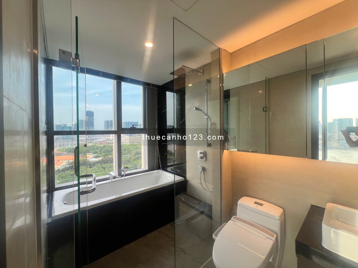 Cho thuê căn hộ 3 phòng ngủ | Tầm view nhìn trọn sông Sài Gòn, thành phố