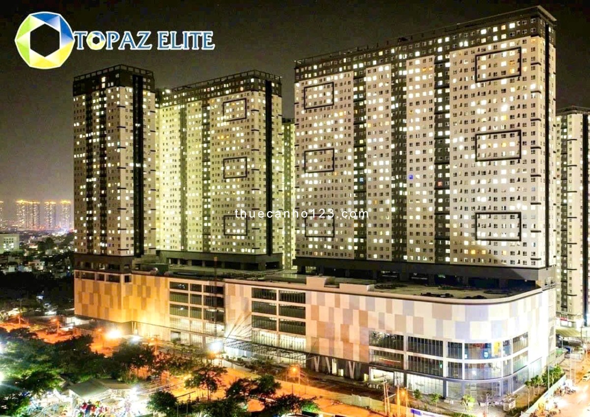 Cho thuê 4️⃣ căn hộ Topaz Elite – Ngay TTTM Parc Mall lớn nhất Quận 8