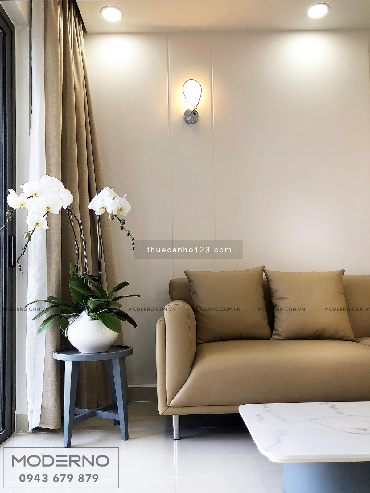 Cho thuê 3PN nhà đẹp The Sun Avenue chỉ 21tr/tháng